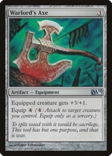 Core Set 2011 Warlord's Axe MTG Magic the Gathering NM