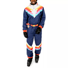 TIPSY ELVES NWT MEN'S SANTA FE SHREDDER SNOWSUIT Waterproof Athletic Size Large