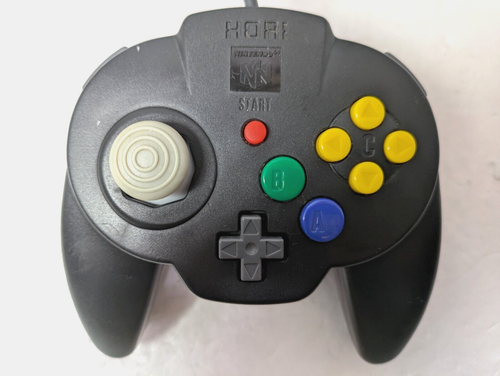 Nintendo 64 HORI Mini Pad N64 Game Controller Black Japan - Picture 4 of 10