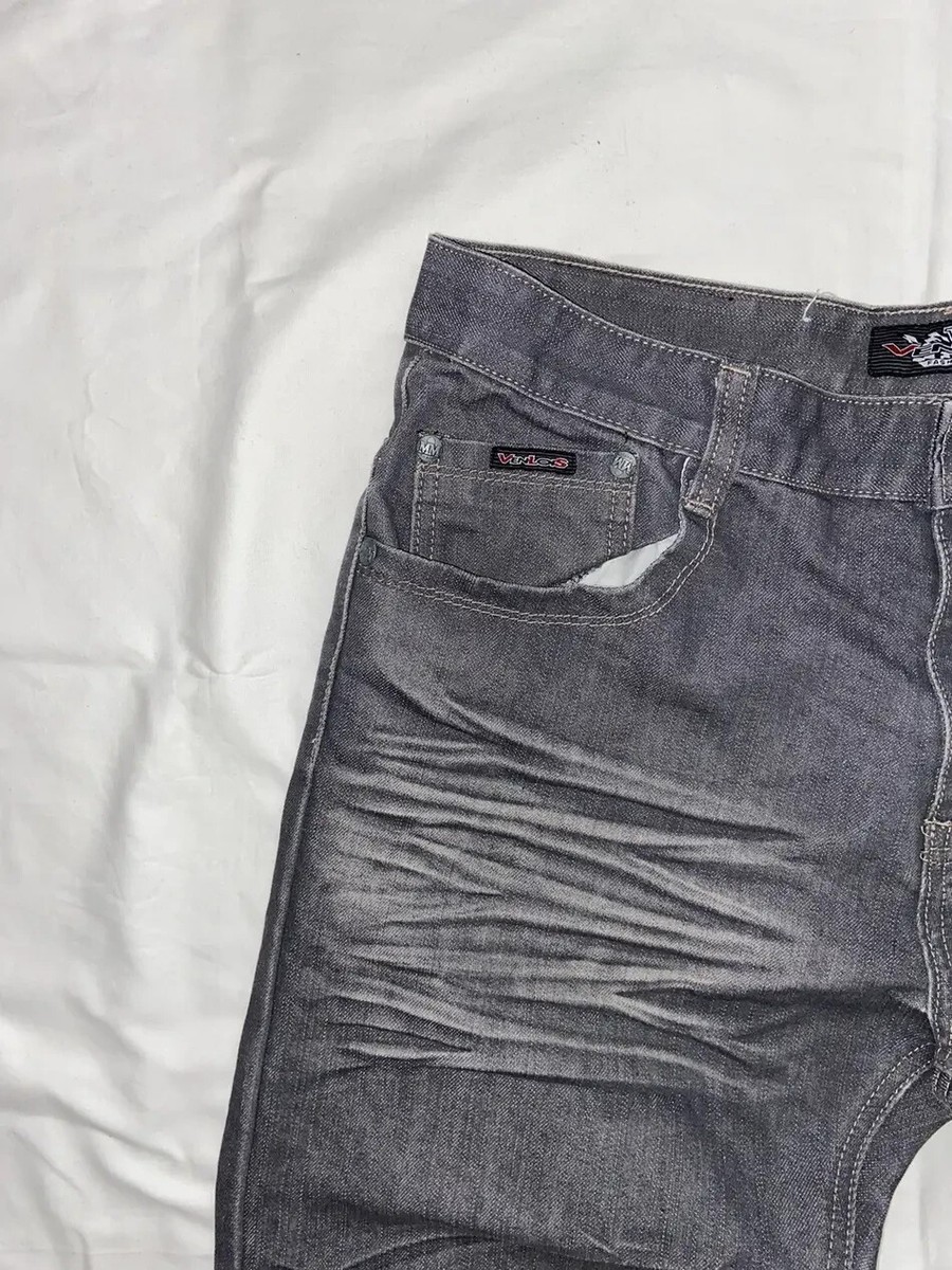 VINTAGE Y2K JEANS AFFLICTION JNCO DENIM PANTS GOTH PUNK