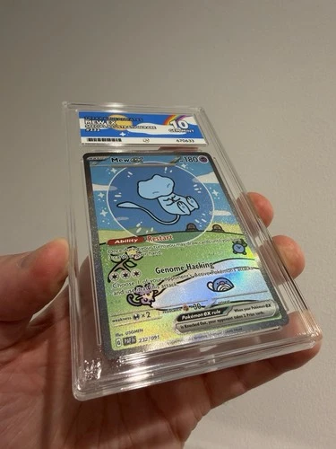 ACE 10 Bubble Mew Holo Paldean Fates 232 - UK Seller GEM MINT 10 English