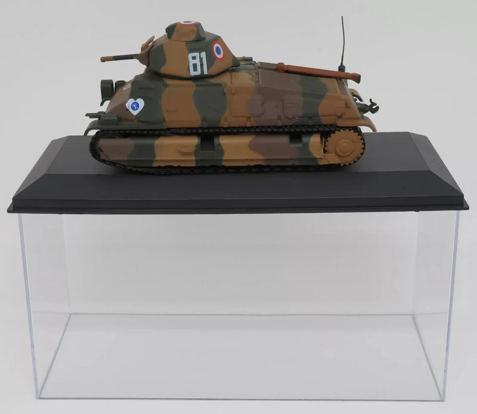 Tanque Somua S-35 Quesnoy WW11 1940 Modelo Diecast 1:43 Eaglemoss Ex-Display Foto 2 de 4