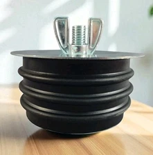 Steel Mechanical Test Plug Rubber Expansion Plug for Most Pools and Pipes 3 Inch