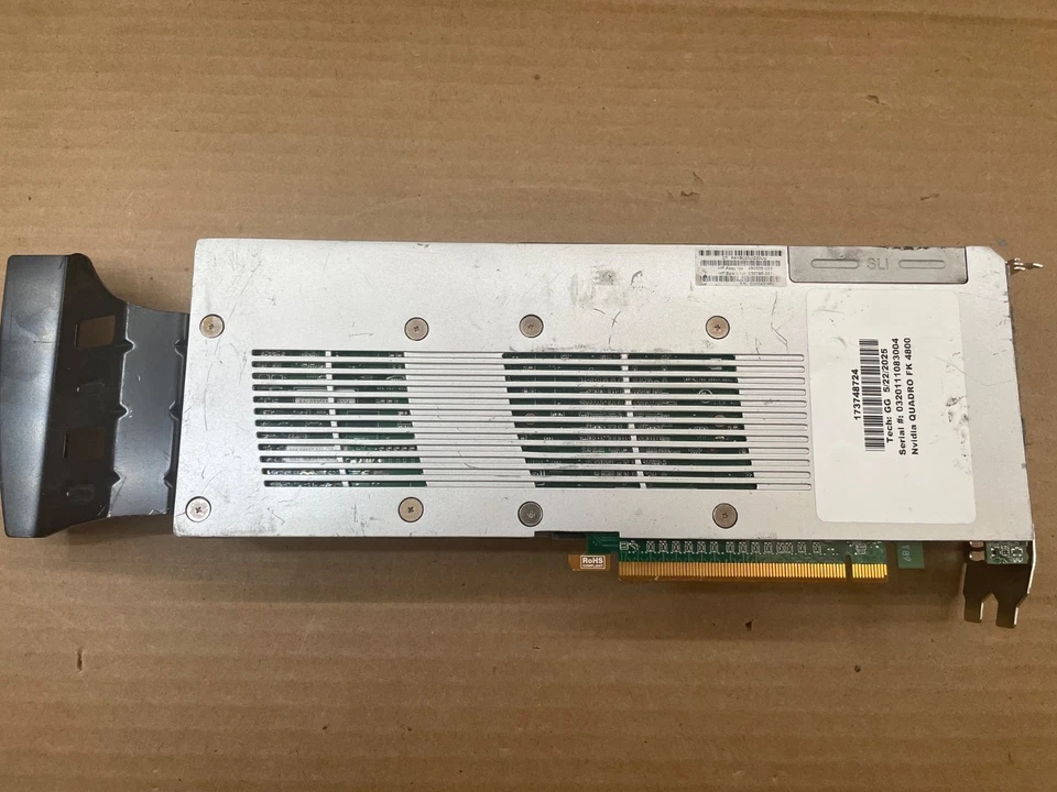 HP NVIDIA 490566-003 Quadro FX4800 GDDR3 HP - Image 4 of 4