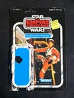 Vintage Kenner Star Wars Figure Card ESB Back Cardback Luke X Wing Pilot