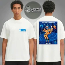 Fifa World Cup 26 Houston Host City Poster Two Sided Unisex T-Shirt