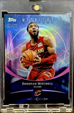 Donovan Mitchell 2025-26 Topps Midnight Basketball Twilight #19 /99 Cavaliers