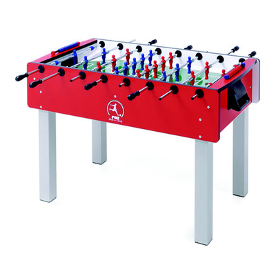 Fas Calciobalilla Biliardino Match red professionale Aste Telescopiche Rot