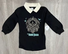 Disney Parks Haunted Mansion Long Sleeves Tunic With Pockets  4T