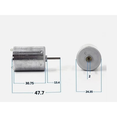 MABUCHI RF-370CB-11670 DC12V-24V 6250RPM Micro Brush Motor for Toy