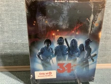 31, Blu Ray Steelbook, Rob Zombie, Factory Sealed, Digital Copy, Rare