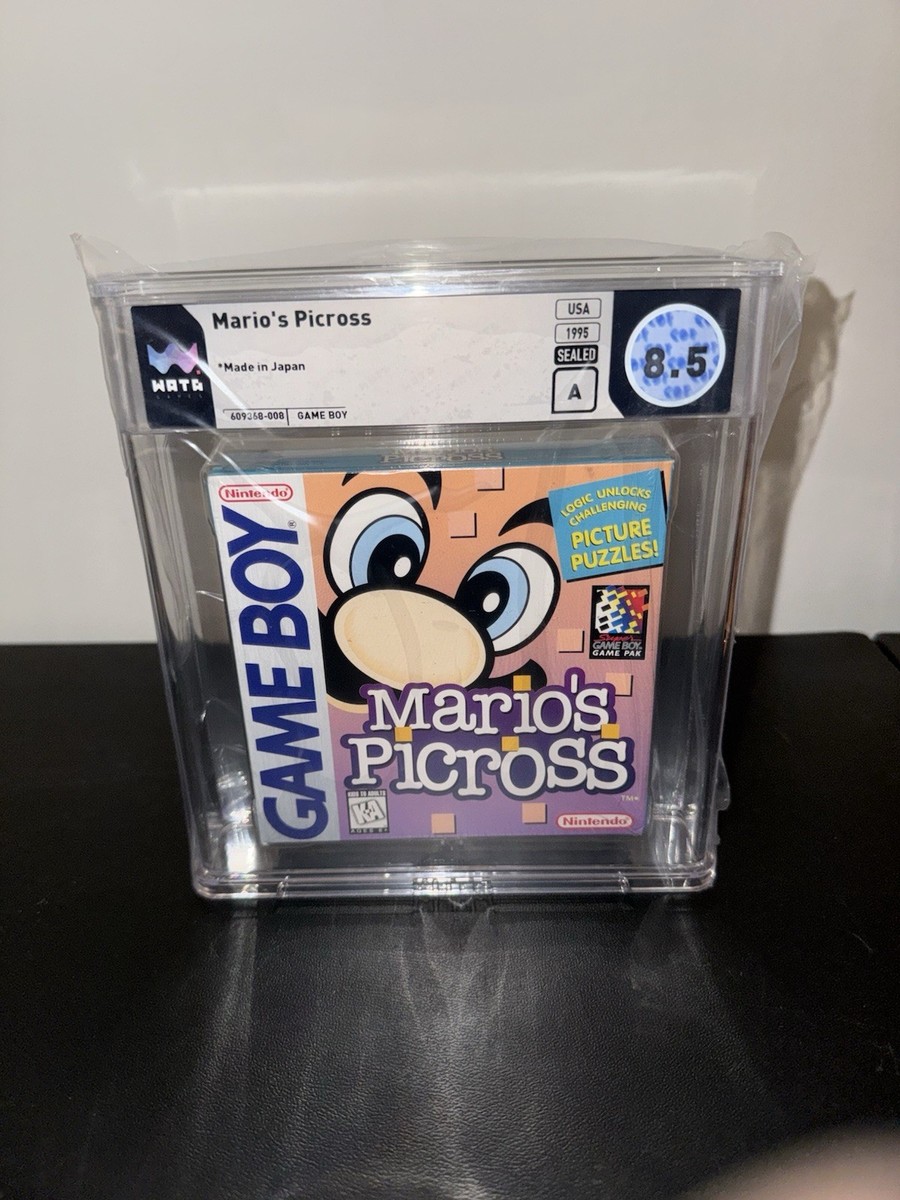 Mario's Picross (Nintendo Game Boy, 1995) for sale online | eBay