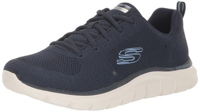 Skechers Sport Women's Women's Track Sneaker, Navy/Blue Sz10