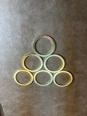 VST BREAKAWAY 3 REPAIR KITS 6 WASHER  SHEAR RING BRASS VSTA SBK BREAK AWAY KIT