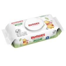 Huggies Natural Care Baby Wipe Soft Pack 8 Pack 448 Wipes 31803