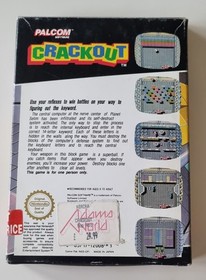 NES CRACKOUT NINTENDO VIDEO GAME ORIGINAL BOX, MANUAL, UK PAL
