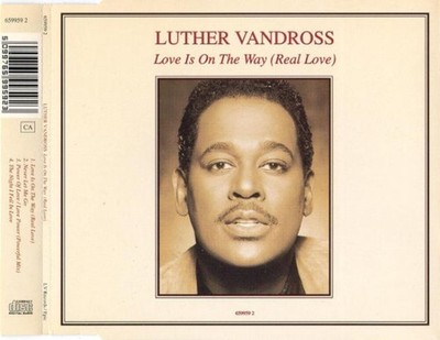 Luther Vandross - Love Is On The Way (Real Love) (CD, Single) (Near Mint (NM or 