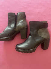 Rieker Damen Stiefelette Leder Schwarz EU 39 ...