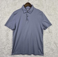 Charles Tyrwhitt  Smart Jersey Polo Shirt Mens Medium Slate Blue