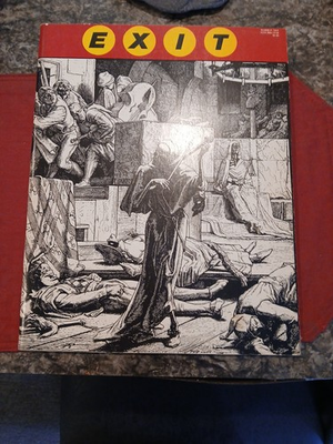 #ad EXIT #2 1985 Adam Parfrey JOE COLEMAN Punk Graphics GENESIS ORRIDGE Lovecraft VG $140.00