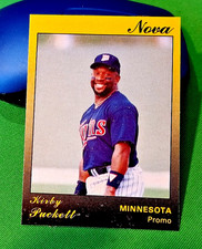 1991 the STAR CO. NOVA KIRBY PUCKETT PROMO ONLY 100 MADE