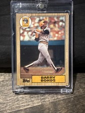 Topps 1987 - Barry Bonds #320 Rookie Card - Pittsburgh Pirates Baseball. rookie card picture