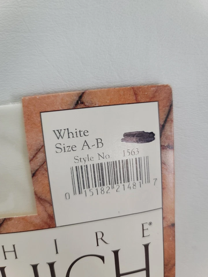 Berkshire Romantic Thigh High Lace Top Bridal White Stockings Size A B 1563 - Image 3 of 4