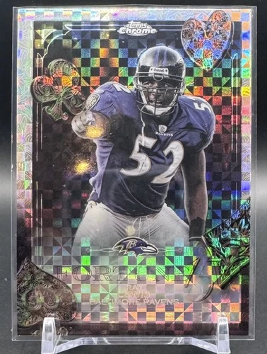 2025 Topps Chrome Ray Lewis Base (RAW)