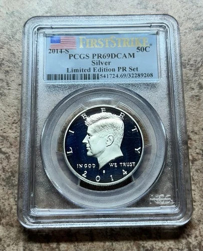2014 S SILVER KENNEDY PCGS  PR69 DCAM - FIRST STRIKE - Limited Edition Proof Set
