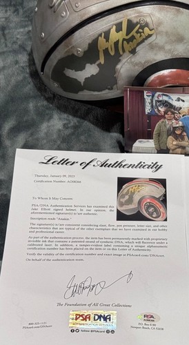Casco de Podracing Jake Lloyd "Anakin Skywalker" Firmado Guerra de las Galaxias Tamaño Completo PSA - Imagen 5 de 13