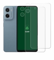 2X Displayschutz Folie FüR Motorola Moto E15 (Display+Kamera) Schutz