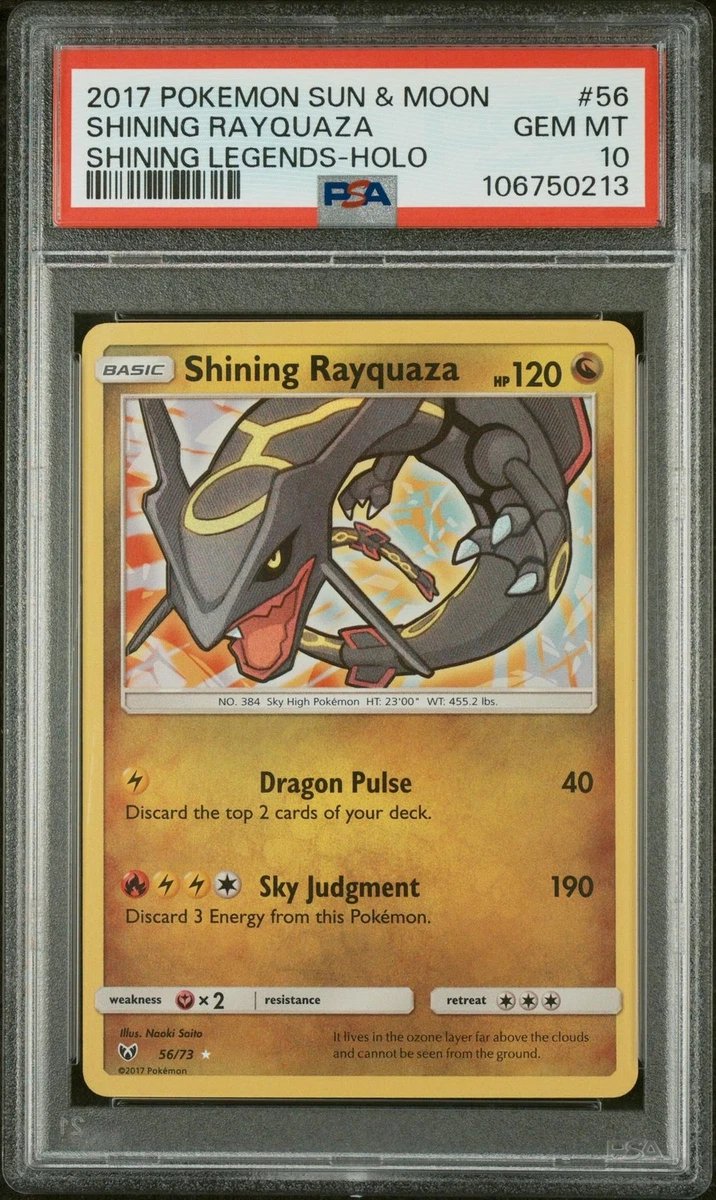 Shining Rayquaza Pokémon TCG Cards for sale | eBay