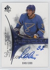 2019-20 SP Authentic 2009-10 Retro Future Watch /399 Klim Kostin Rookie Auto RC