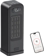 MORENTO Space Heaters for Indoor Use, Portable Electric Heater with Thermostat, 