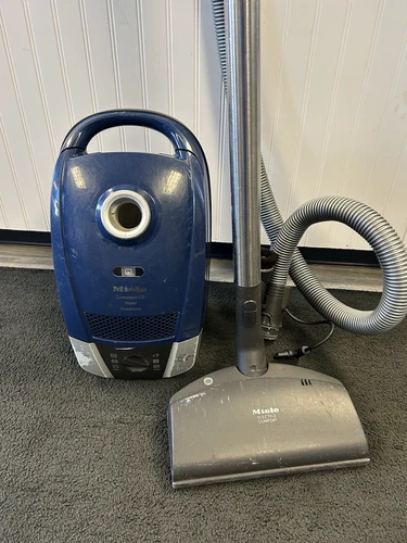 Miele Compact C2 TOPAZ  Power Line SDCE0 Vacuum Cleaner Canister In Blue ...READ