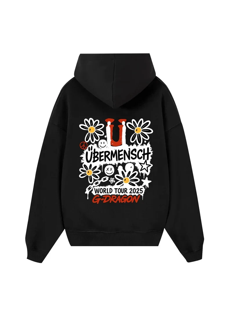 G-DRAGON フーディー　Übermensch G-DRAGON 2025 WORLD TOUR ÜBERMENSCH OFFICIAL MD [ZIP-UP HOODIE