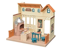 Sylvanian Families Shop Forest Pizza Shop Mi-87 ST Mark Certified Toy for A 743