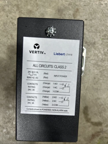 Liebert Vertiv LT410 Liqui-Tect Point Sensor Leak Detection 24V 50-60Hz