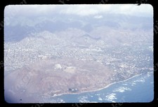 sl74 Original slide  1984 Hawaii aerial view from airplane crater 773a