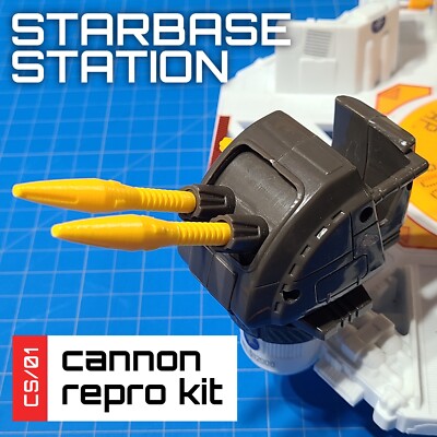 STARCOM Starbase Station Replica / Repro Cannons Replacement Kit | eBay