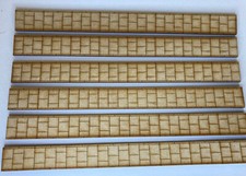 5x Pavement Boards.  270mm X 25mm. HO/OO Gauge Train, Railway, Scenery