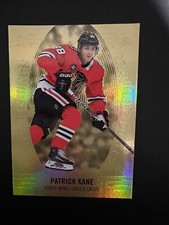 Patrick Kane 2019-20 Upper Deck Tim Hortons Gold Etchings Hockey #GE-4 Chicago