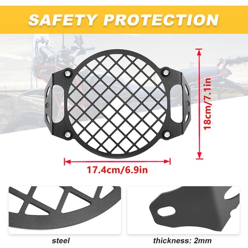 Headlight Protection Grille Headlight Guard Fit For Himalayan 2017-2023 2022 - Picture 3 of 14