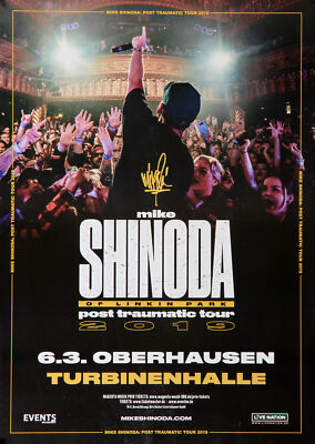 Mike Shinoda of Linkin Park - Post Traumatic , Oberhausen 2019 | Konzertplakat