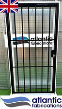 Steel Security Door ,  ANGLE IRON Frame Gate ,  2000mm x 950 mm - Powder Coated