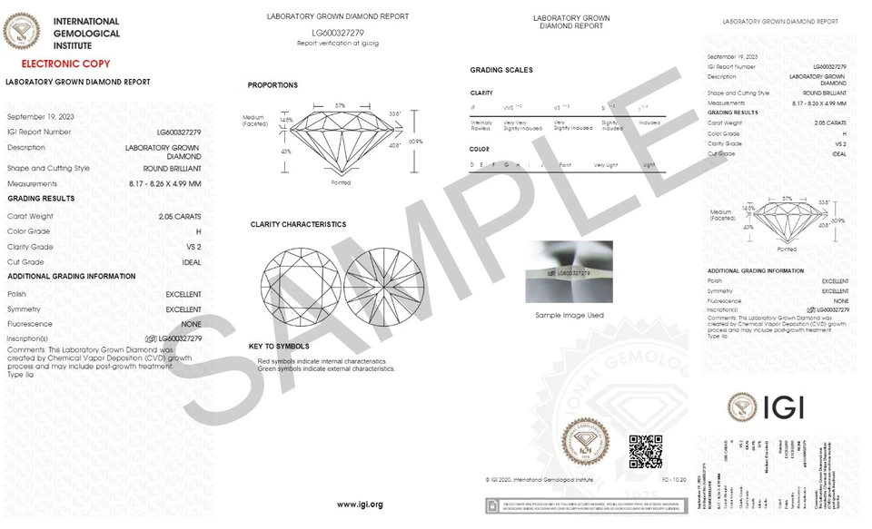 Anillo de boda solitario para hombre de 1,5 quilates redondo diamante cultivado en laboratorio G/VVS oro amarillo de 10 k Foto 4 de 4