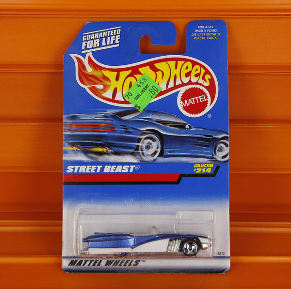 Hot Wheels - 1998 - Street Beast (Sb's) - Blue Card Collector #214 *** Swingfire-image