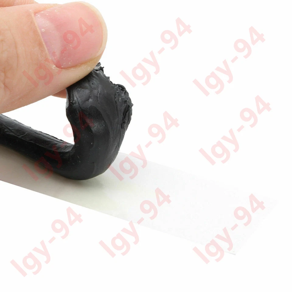 Car Door Windshield Reseal Rubber Butyl Glue/Headlight Retrofit/Sealant Black 4M - Imagem 4 de 4