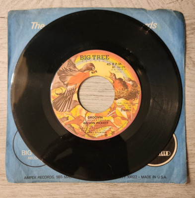 Wilson Pickett 45 Groovin / Time To Let The Sun Shine - Big Tree BT 16129 Soul