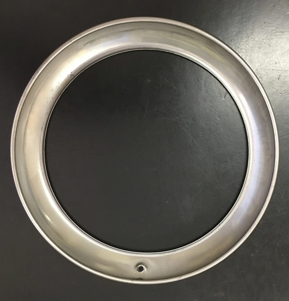 1947 1948 1949 1950 1953 Chevy GMC Truck headlight bezels pair Stainless steel - Image 4 of 4